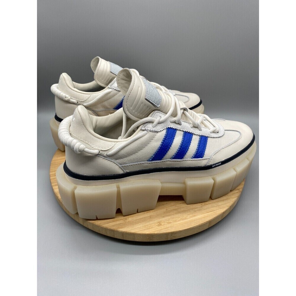 Adidas Shoes Ivy Parks Beyonce Super Platform White Blue GZ3890 Womens Size 10 - Picture 4 of 13